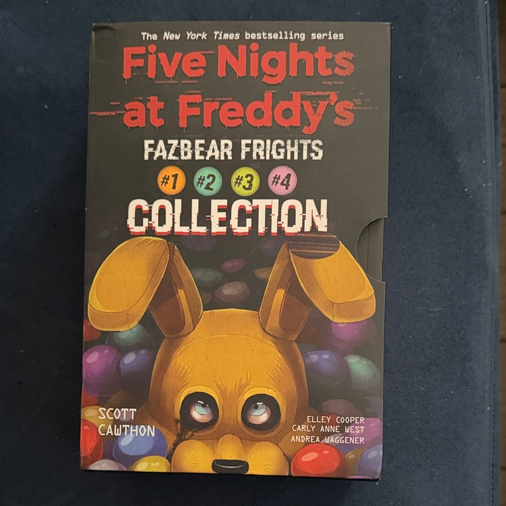 Five Nights at Freddy’s Fazbear Frights books 1-4 collection